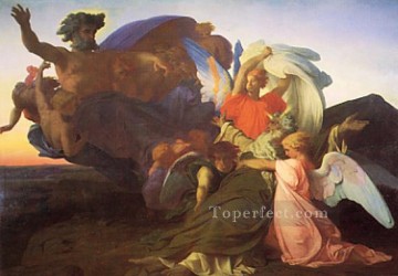 モーゼの死 アレクサンドル・カバネルのヌード Oil Paintings